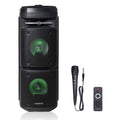 Dual 6.5” Portable PA Speaker with Built-in Rechargeable Battery, Bluetooth, USB, LED R650