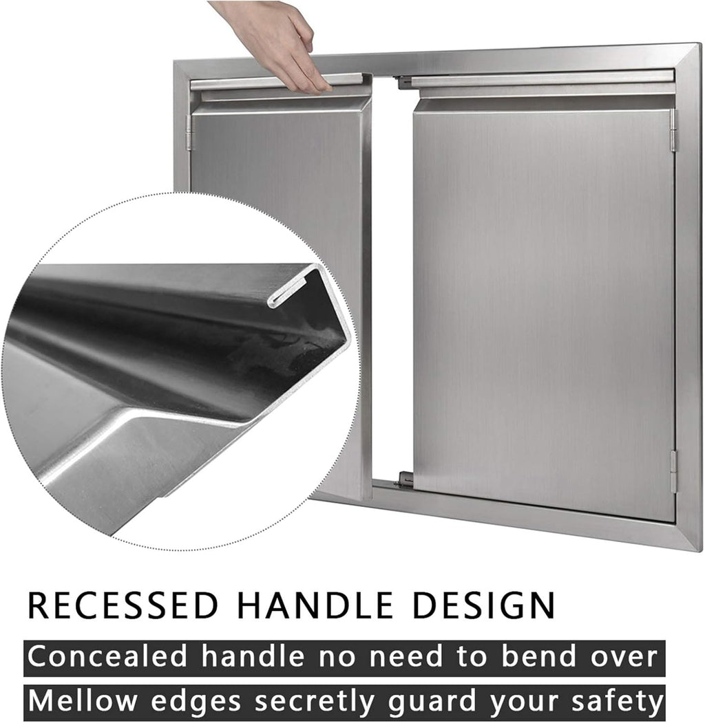 304 Stainless Steel BBQ Access Door Z733