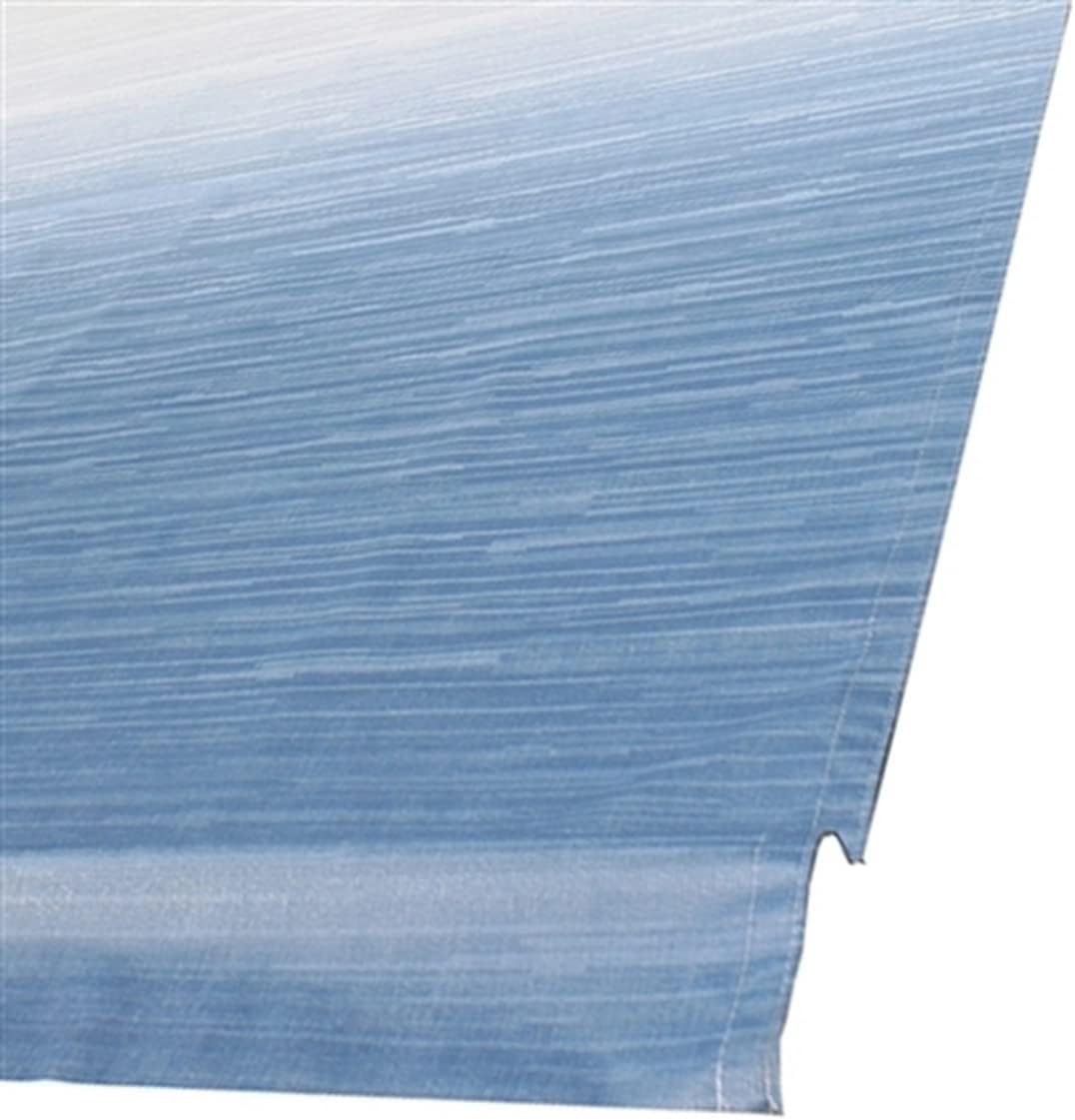 Blue Fade 15x8 Feet PVC RV Awning Fabric Replacement R7653