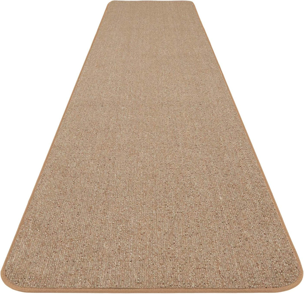 Skid-Resistant Carpet Runner - Pebble Beige - 18 Feet X 27 Inches Q10910