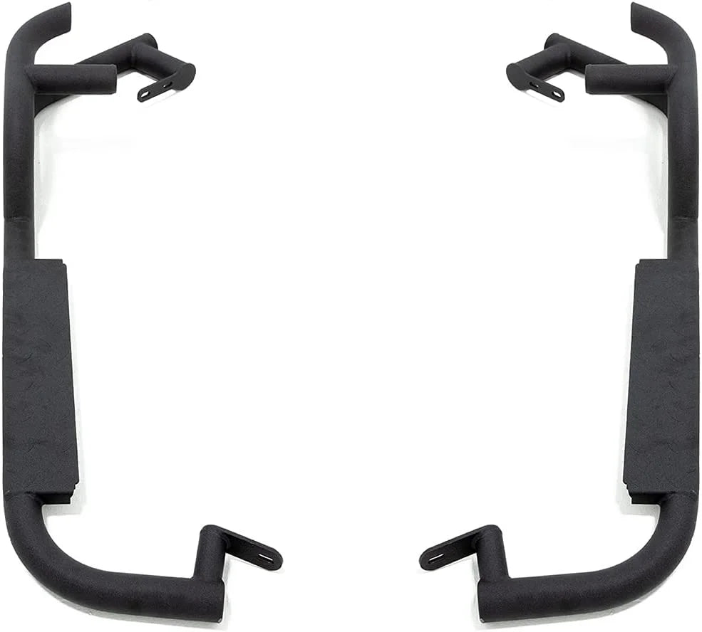 Black Nerf Bars with Steel Tubing E518