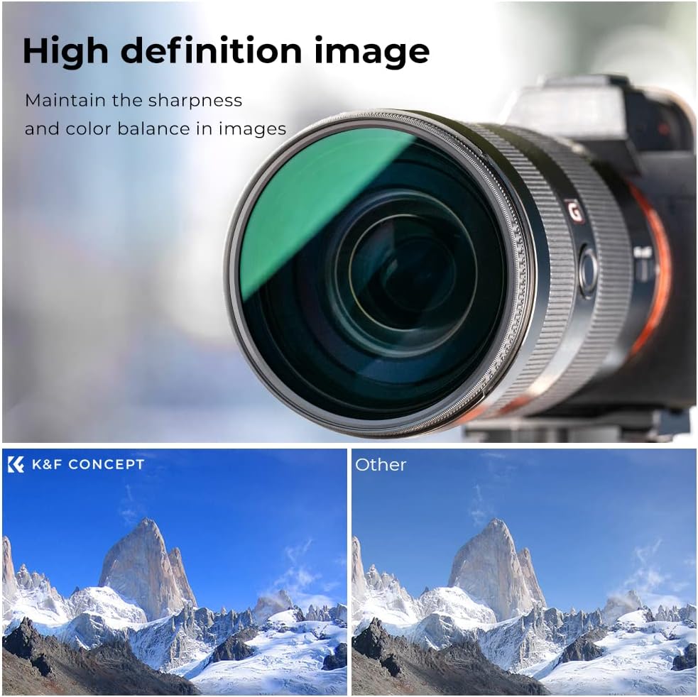 77mm Circular Polarizing Filter with Multi-Layer Coatings, Pack of 2 R817156