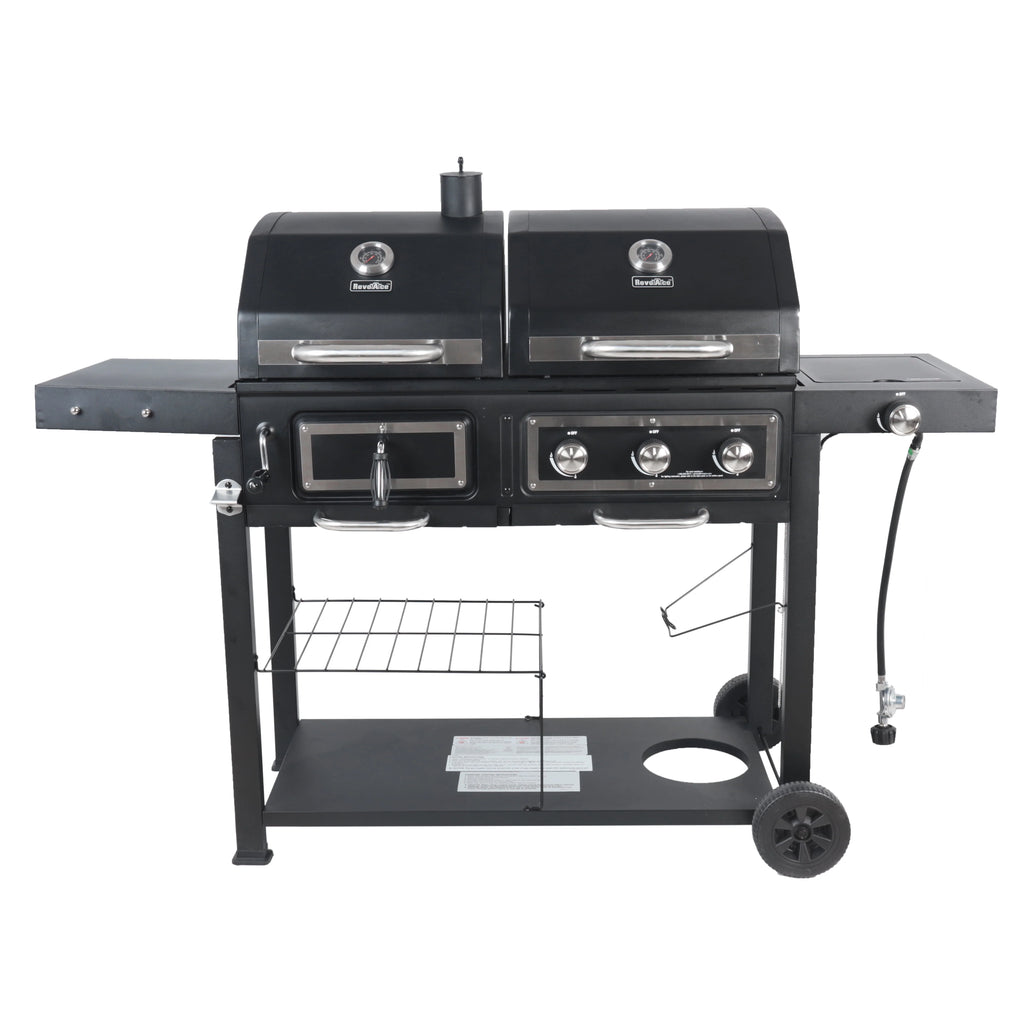 Dual Fuel Gas & Charcoal Combo Grill C452829