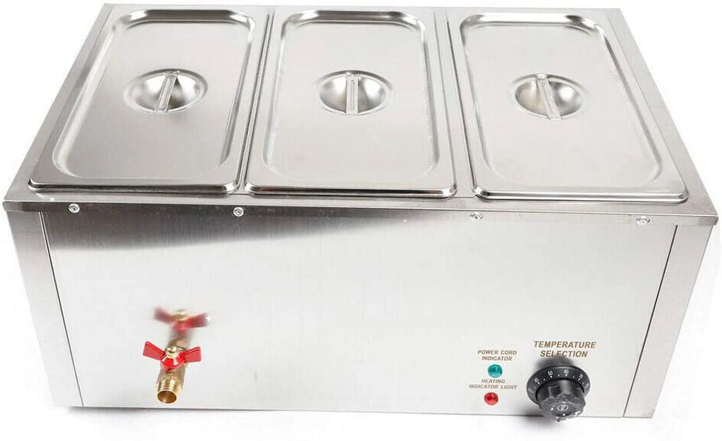 37L Electric Countertop Food Warmer Stainless Steel S7773