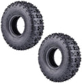 2 Pack of 2 4.10-4 Tires Replacement for Garden Rototiller Snow Blower Mowers Hand Truck Wheelbarrow Go Cart Kid ATV G22582