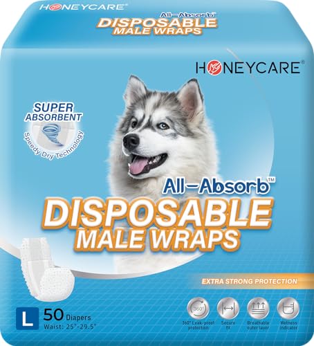 Male Dog Wrap, 50 Count, Small J85895