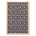 23" x 35" Multicolor Printed Fabric Wall Art with Frame G549600