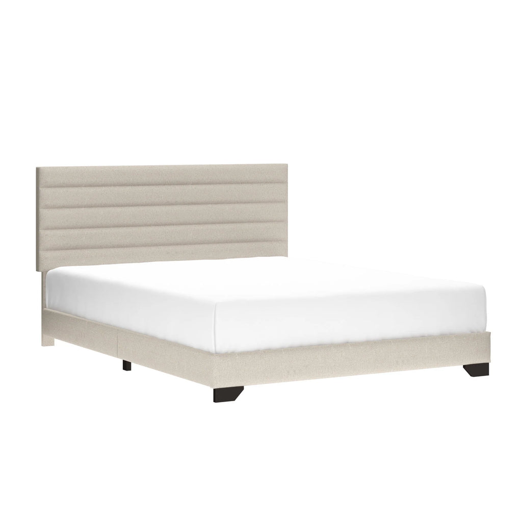 Queen Tufted Upholstered Platform Bed R809