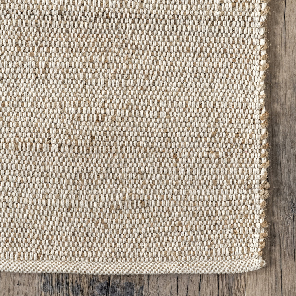 Jute Blend Area Rug, 6' x 9', Natural X481