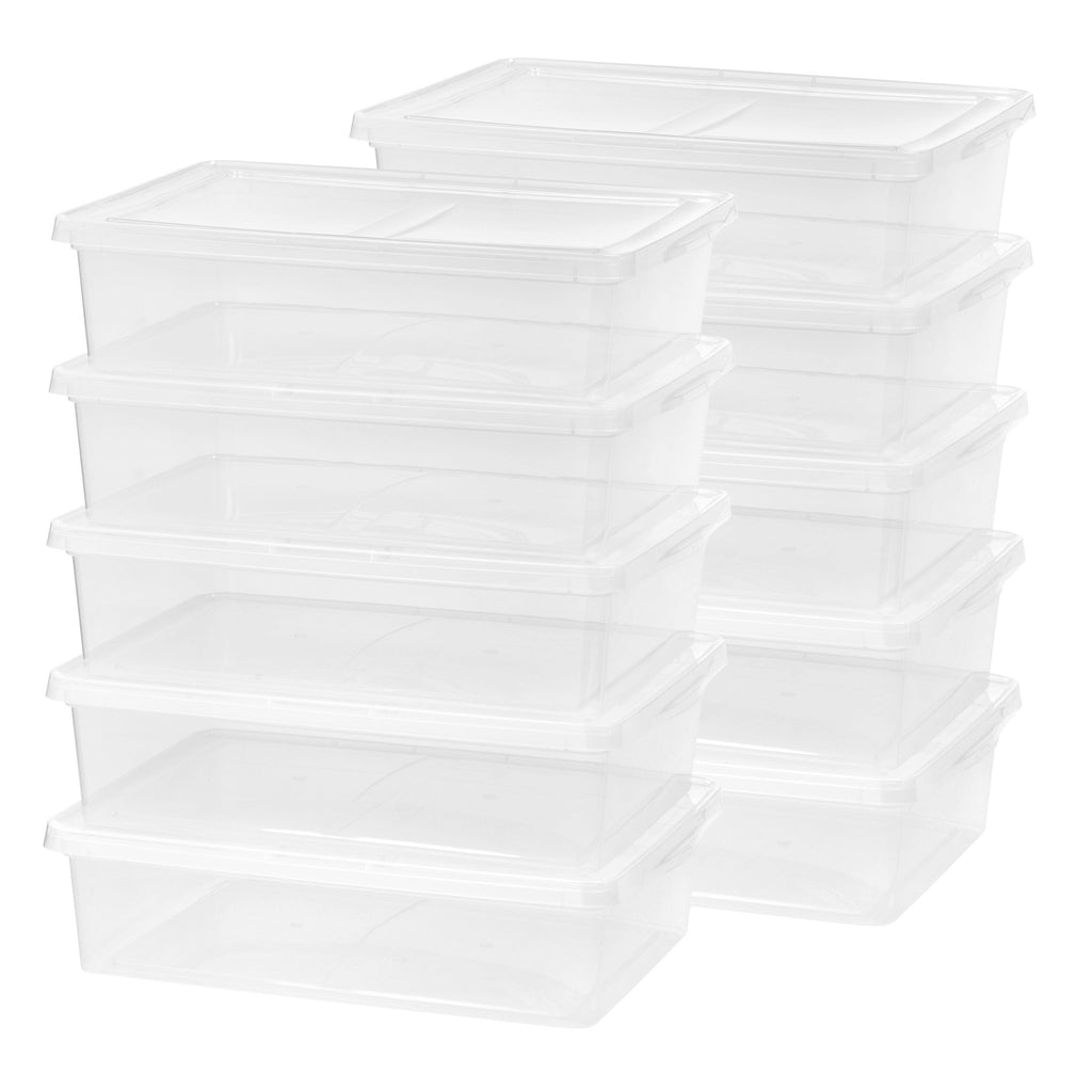 28 Qt Plastic Storage Bin - 10 pack P999918