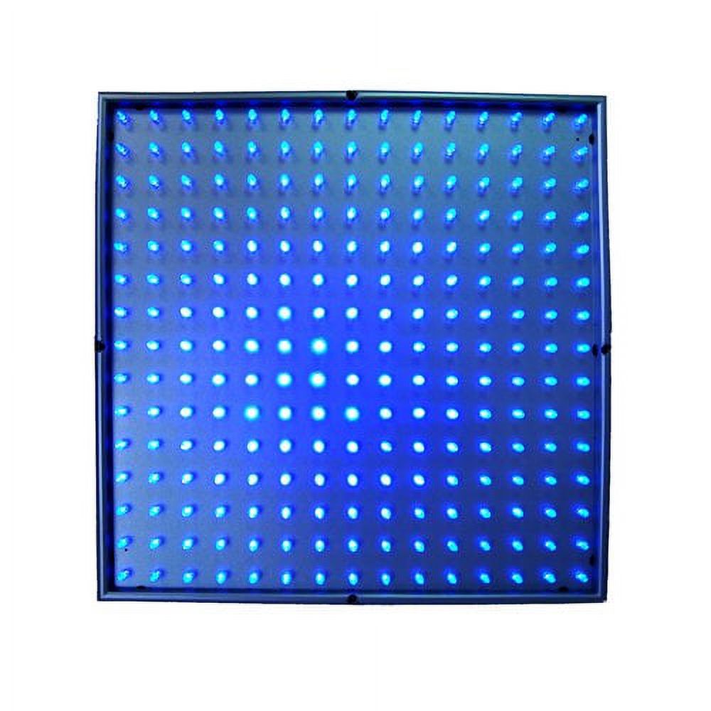 Square 12" LED Grow Light System 225 Blue LED 14W with Hanging Kit O7728