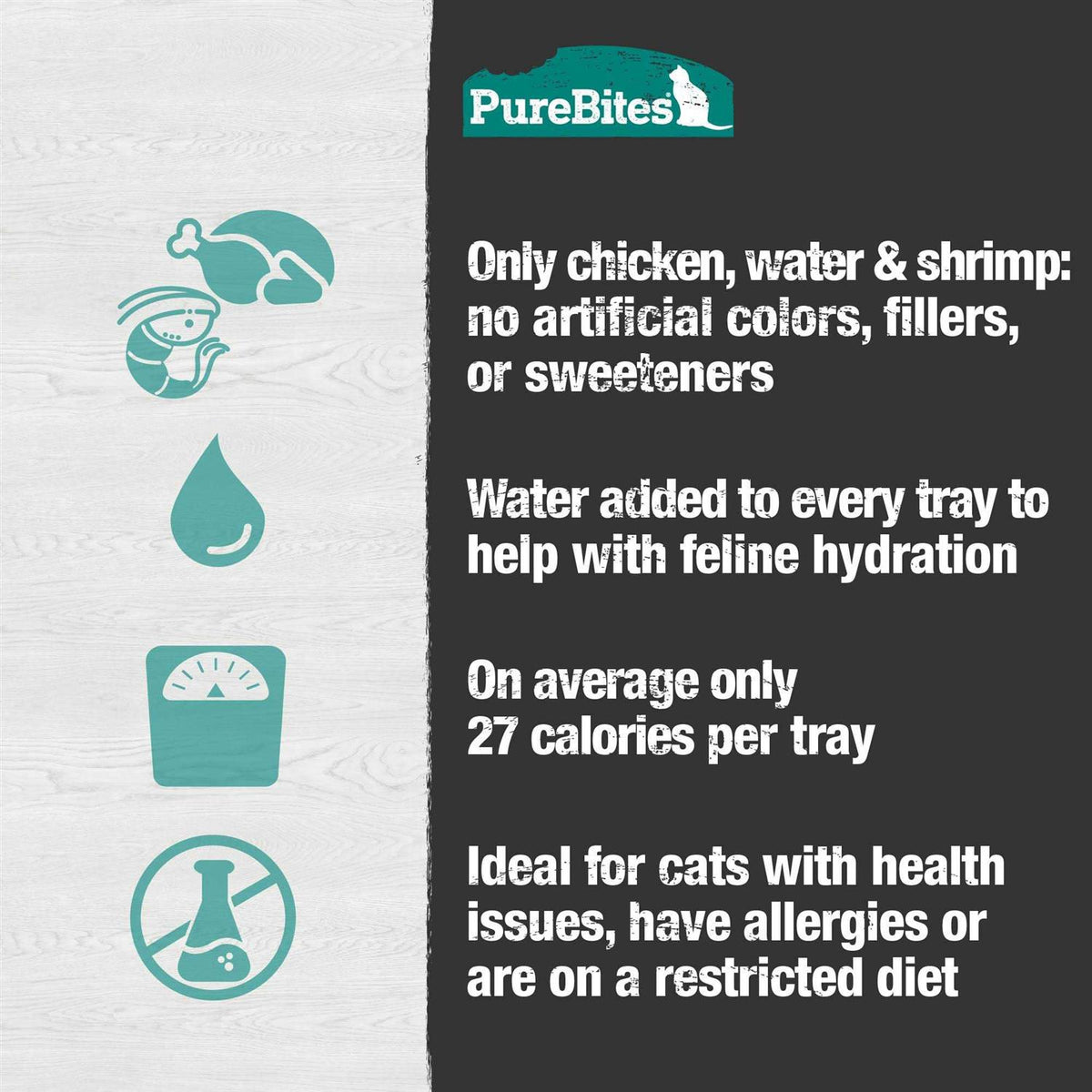 Chicken Breast & Shrimp in Water Cat Food Topper U319