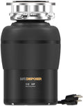 Garbage Disposal with Stainless Steel Grinding Chamber, 1/2 HP Continuous Feed with Power Cord L385644