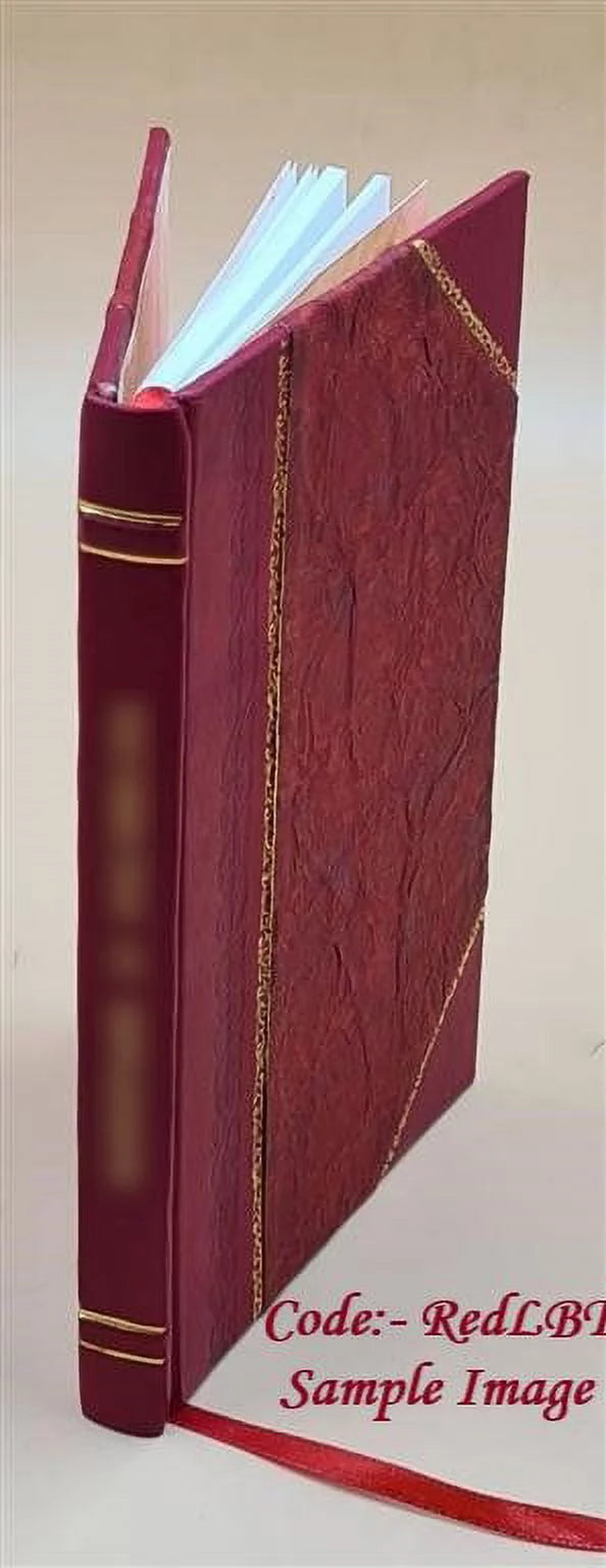 Historic Canadian Ground Leather Bound V6501