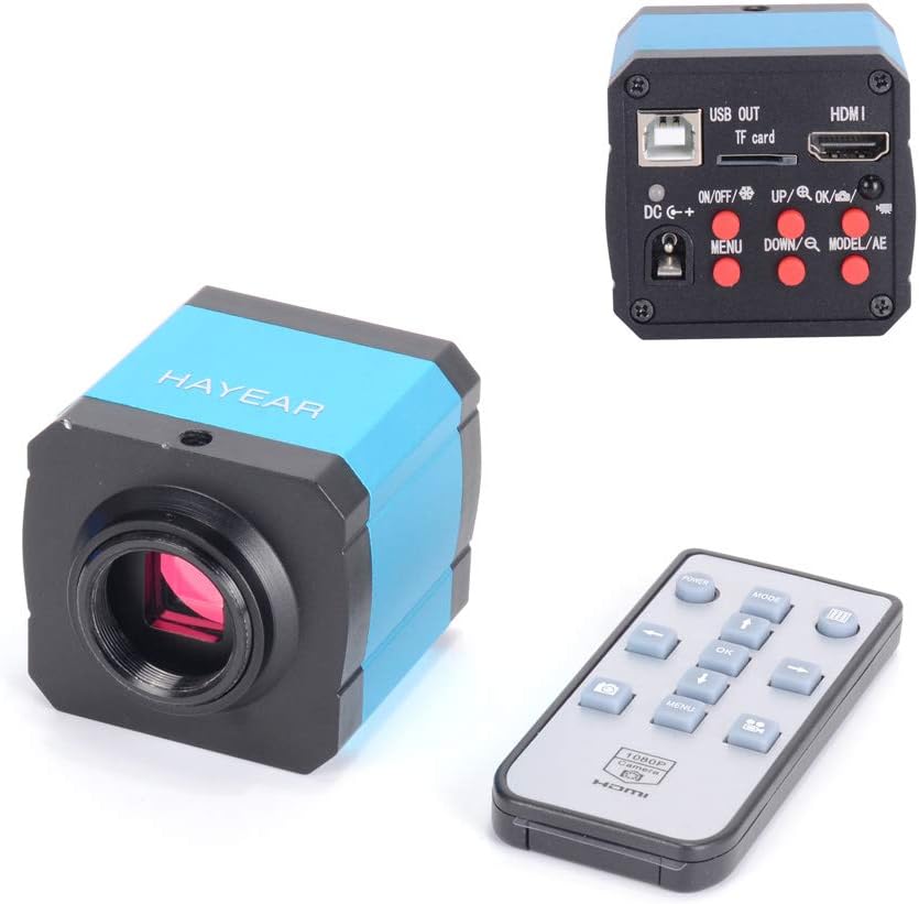 14MP HDMI USB Digital Industry Video Microscope Camera Set with C-Mount Lens B9921