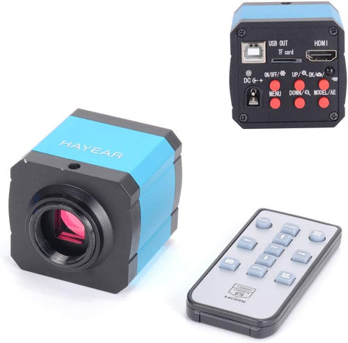 14MP HDMI USB Digital Industry Video Microscope Camera Set with C-Mount Lens B9921