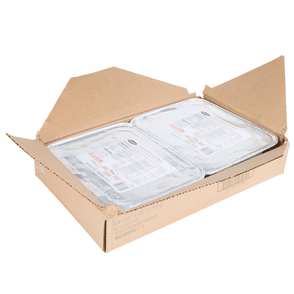 Macaroni and Cheese 4.75 lb. Tray - 4/Case I811300