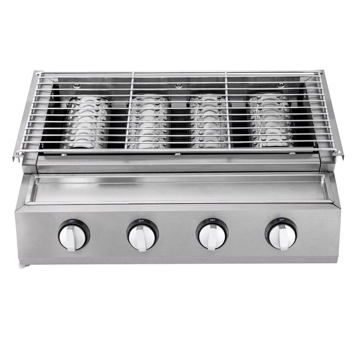 4-Burner Portable Propane Gas Grill with Steel Hood K771468