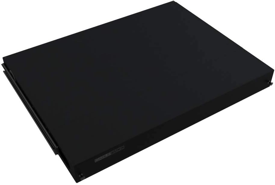 1U Telescoping Rackmount Fiber Enclosure 24-Core Black Z5269