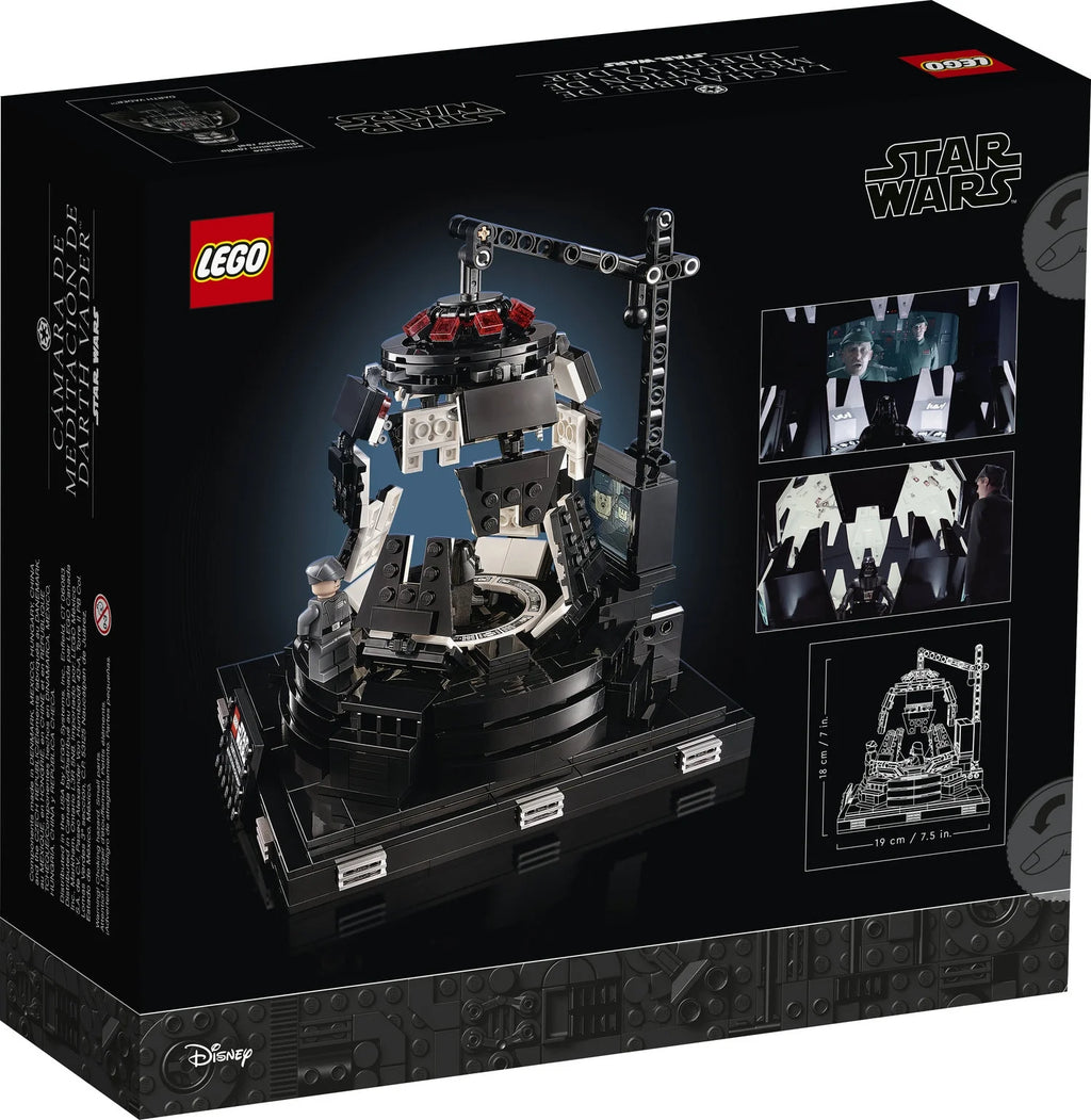 LEGO Star Wars Darth Vader Meditation Chamber Building Toy (663 Pieces) M22594