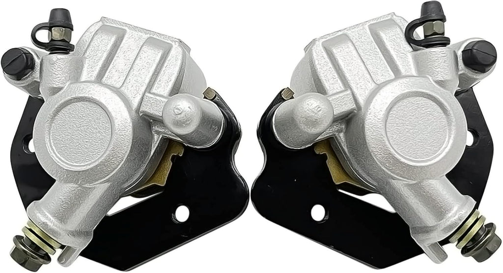 Front Left Right Brake Calipers & Pads for Kawasaki Bayou 300 2x4 KLF300-B 1988-2004 L70961