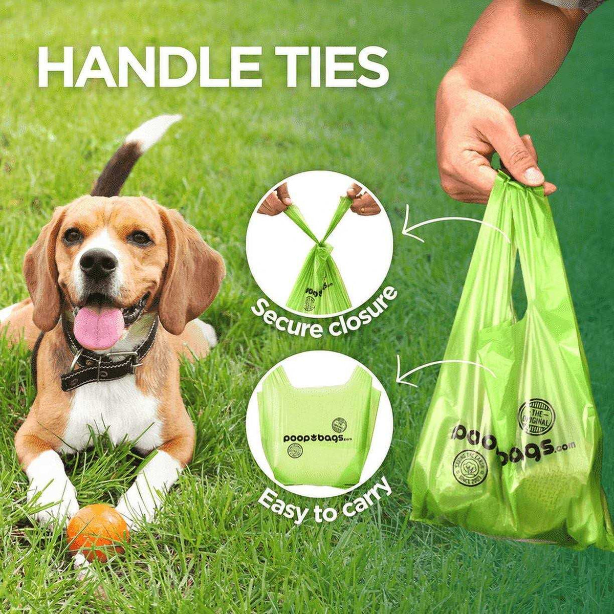 Handle Tie Waste Bags S9173