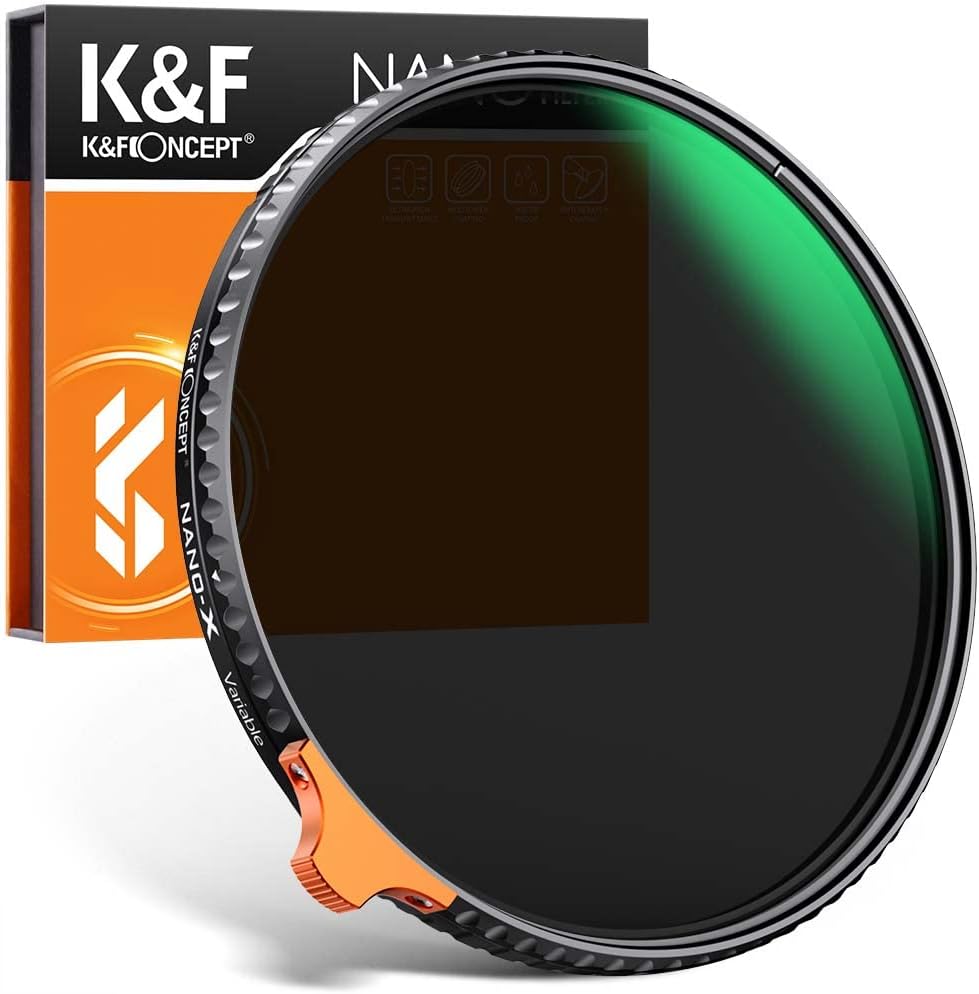 77mm Variable ND Filter ND2-ND400 with Multi-Layer Coatings AGC Glass D26618
