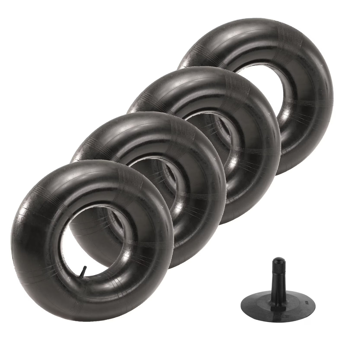 4 Tire Inner Tubes 16x6.50x8 TR13 Straight Valve Stem N526814