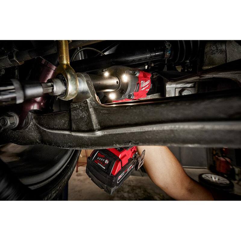 18V Lithium-Ion Brushless Cordless 1/2 in. Compact Impact Wrench Kit U786