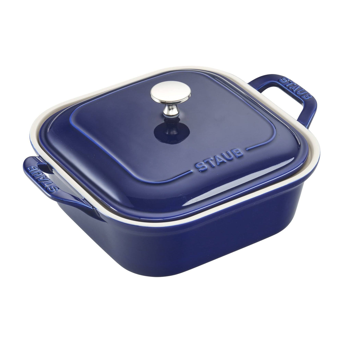 White Square Covered Baking Dish K391508