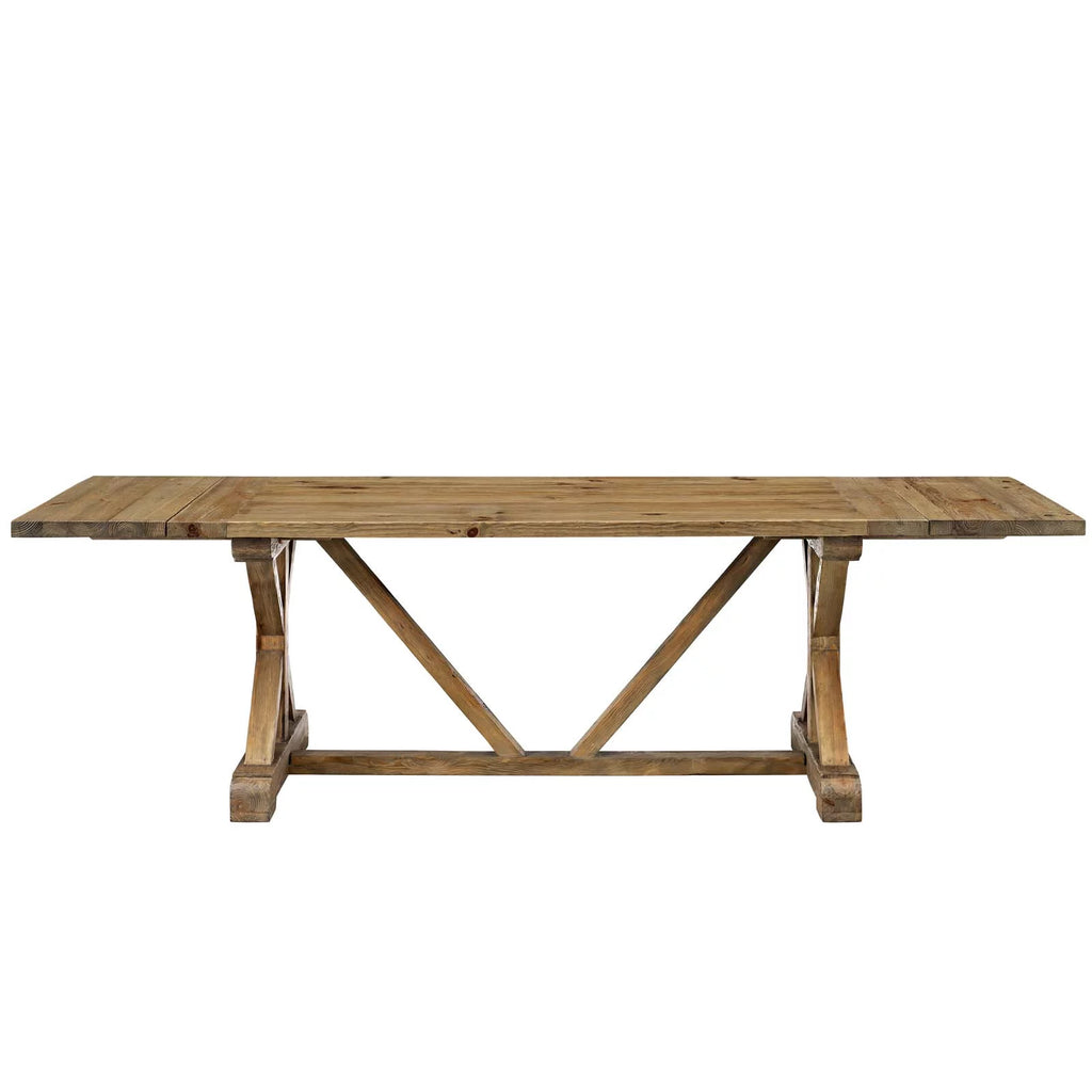 Extendable Wood Dining Table C808