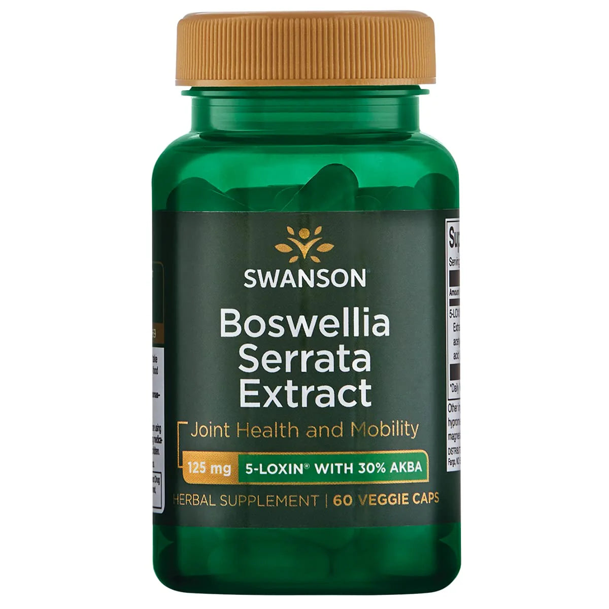 Boswellia Serrata Extract 125 Milligrams 60 Veg Capsules W111