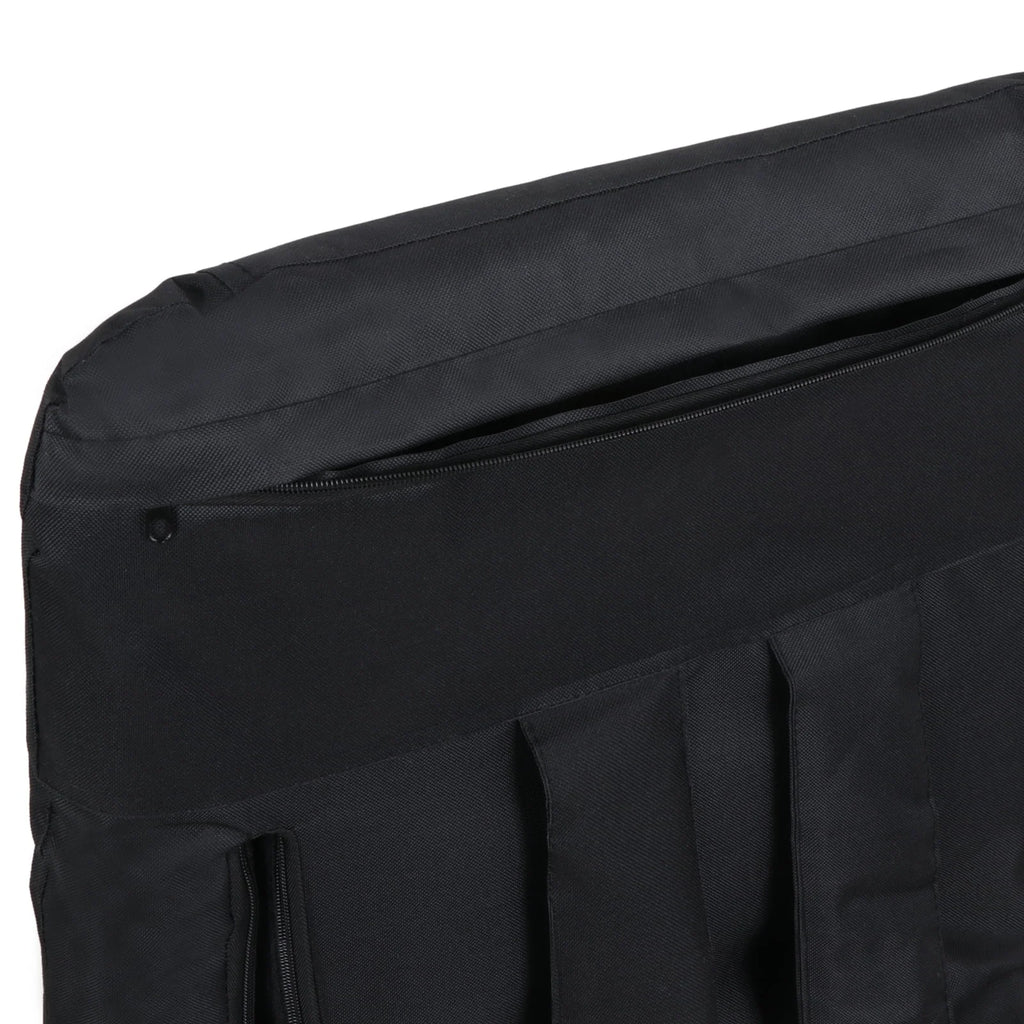 Black Reclining Stadium Seat Chair B9201