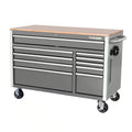 52 in. Gloss Gray Mobile Workbench Tool Chest D69333