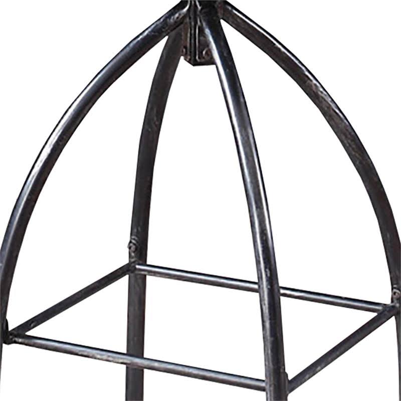 Brown & Black Bar Height Stool Z329