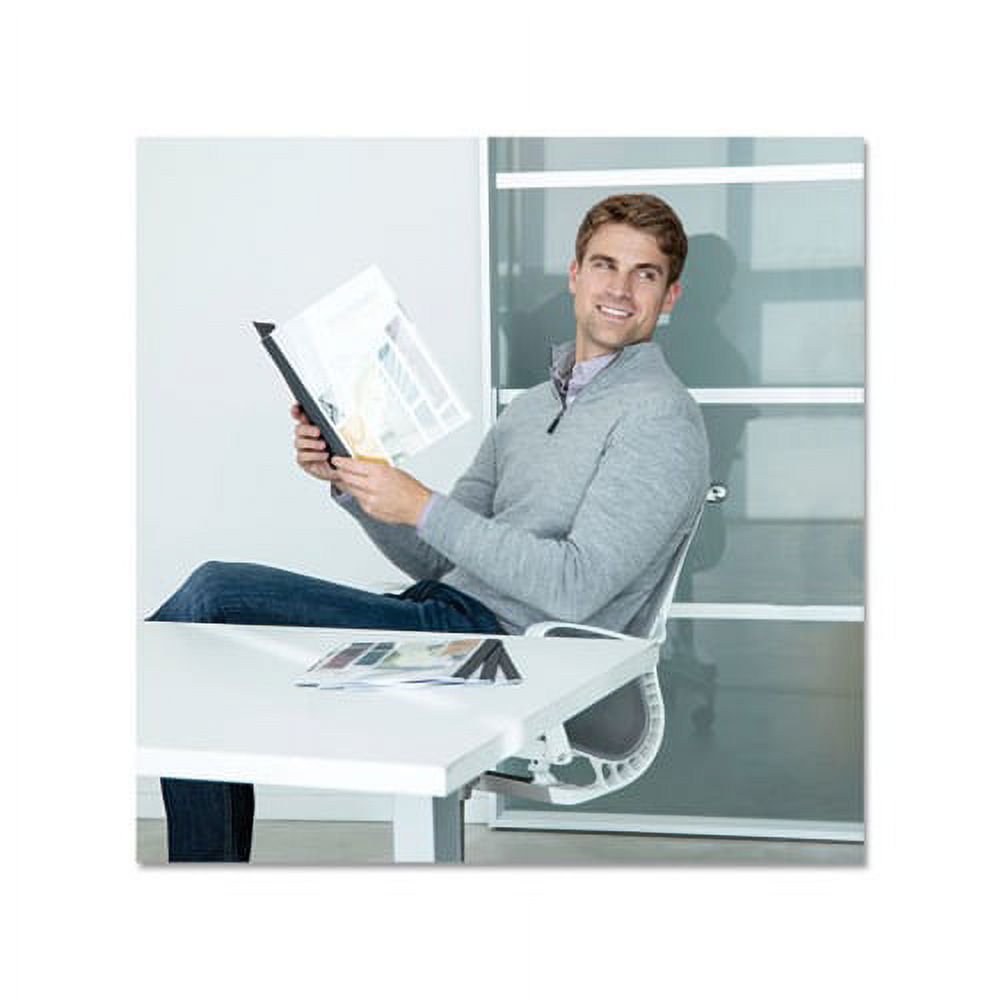 Thermal Binding System Covers, 60-Sheet Cap, 11 x 8.5, Clear/Black, 10/Pack X17738