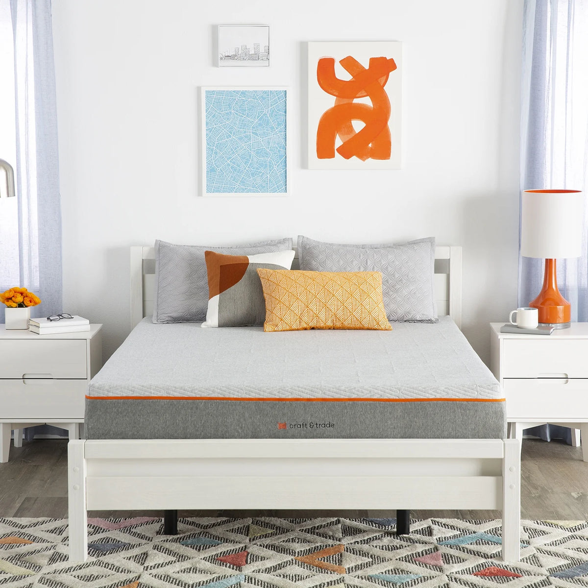 10 Gel Memory Foam Mattress, Queen I1059