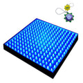 Square 12" LED Grow Light System 225 Blue LED 14W with Hanging Kit O7728
