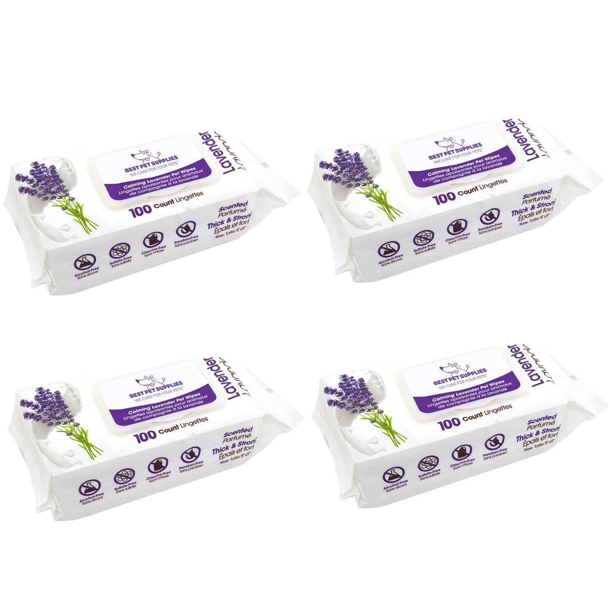 Plant-Based Pet Grooming Wipes A343969