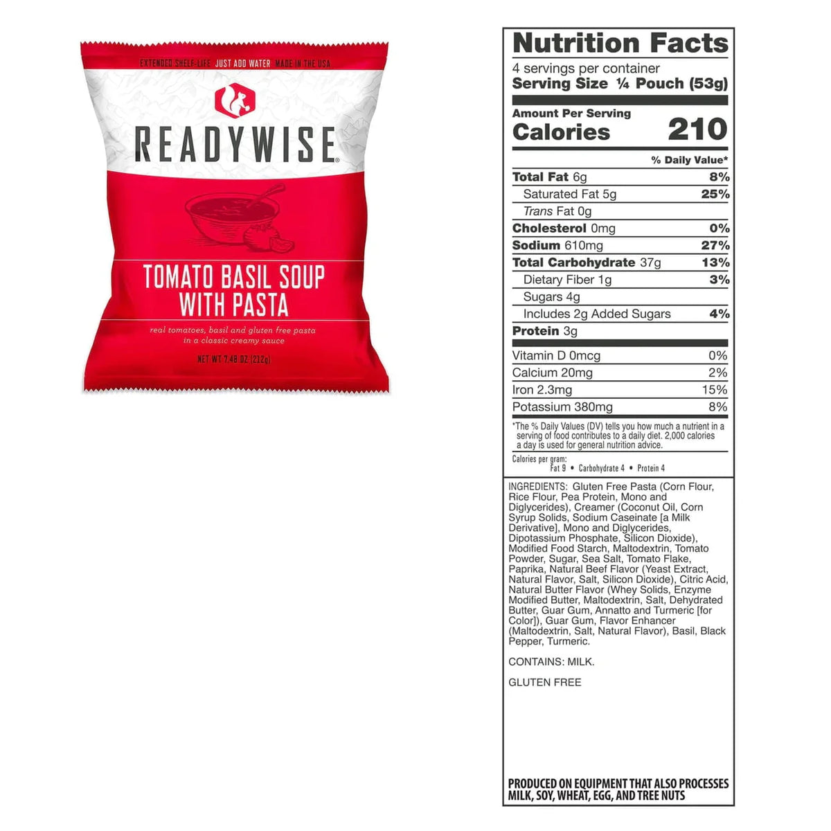Emergency Food Supply Bucket M8659