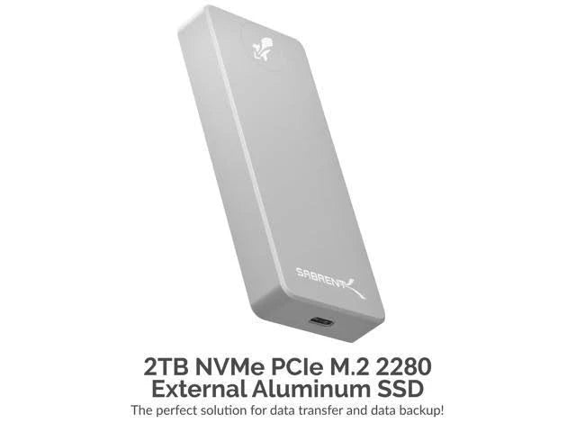 2TB USB 3.2 External Aluminum SSD V203