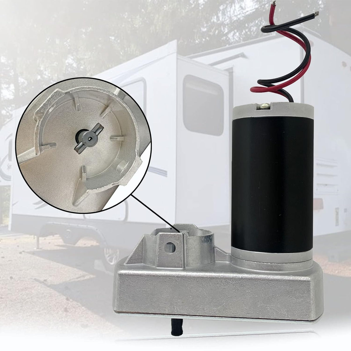 RV Slide Out Motor 12V 30 Amp M38046