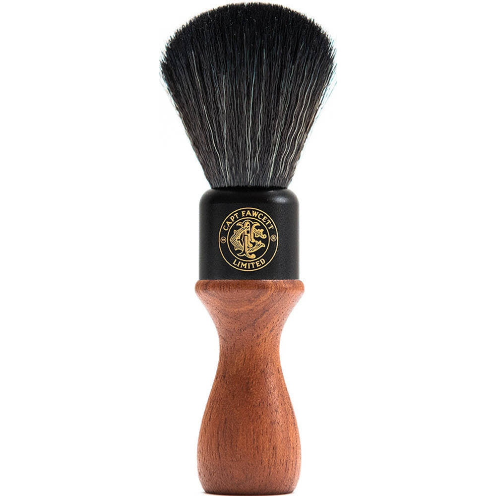 Wooden Faux Fur Shaving Brush O124