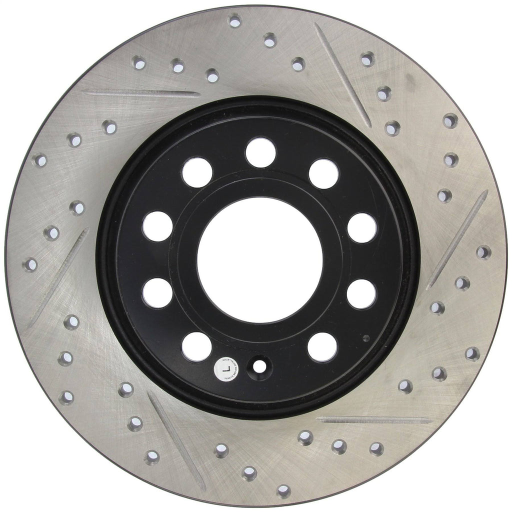 Slotted & Drilled Sport Brake Rotor D90125