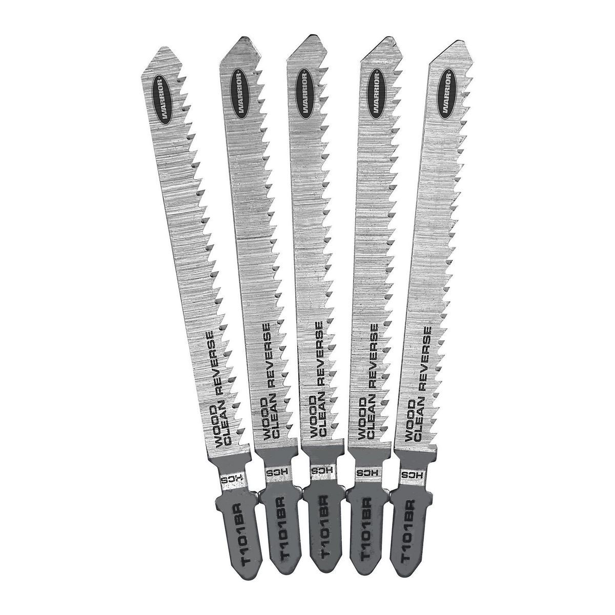 4 in. 10 TPI T-shank Jig Saw Blades, 5 Pack T5339