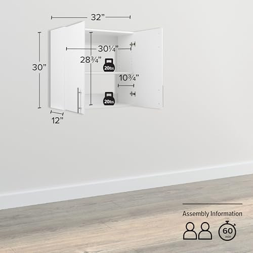 Black Stackable Wall Cabinet F4475