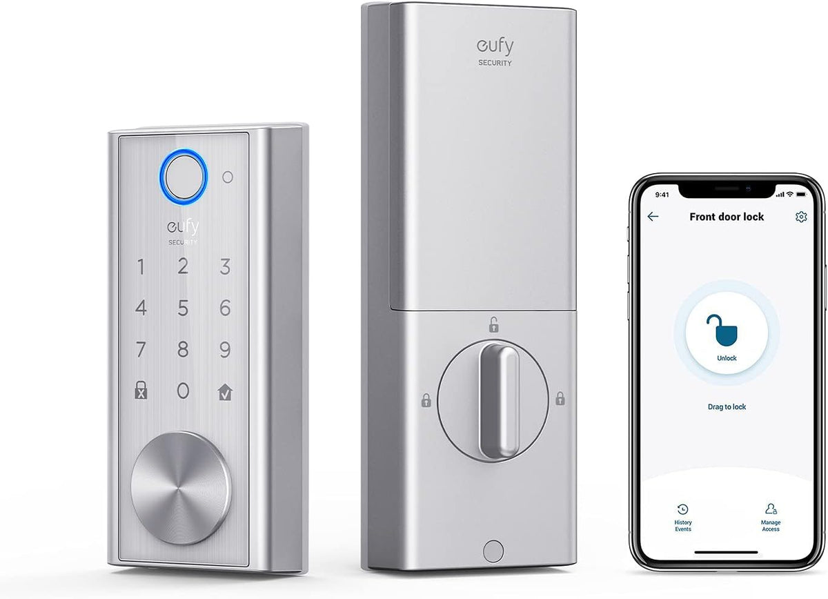 Smart Lock with Fingerprint Scanner and Keyless Entry S7722