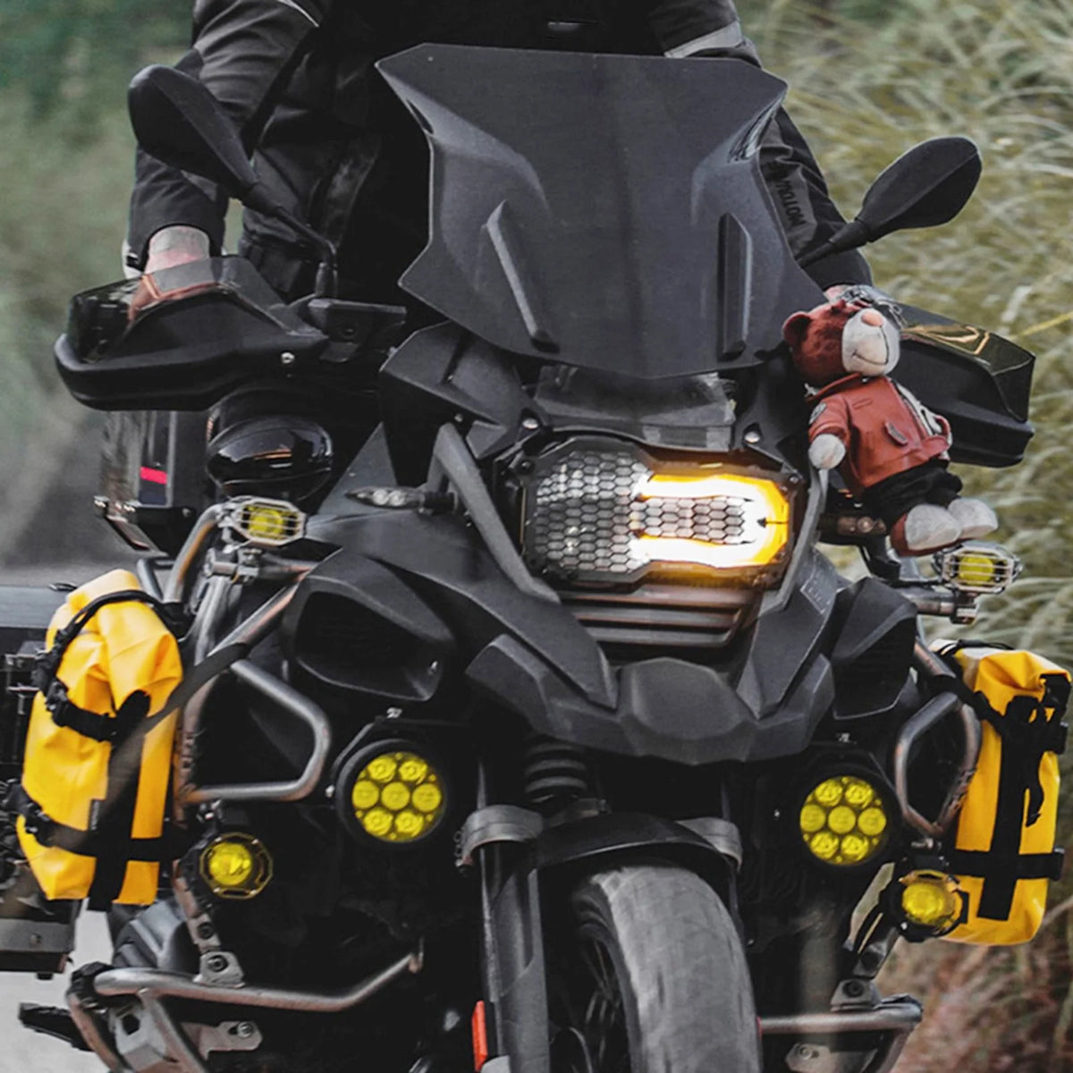 Motorcycle Frame Bag Motorbike Side Bag Full Waterproof 8L A14746