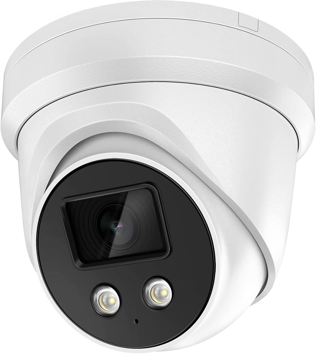 8MP Outdoor Dome Security Camera with Two-Way Audio, Night Vision E583012