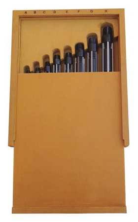 Adjustable Hand Reamer Set, HSS, 8 Pcs N67471